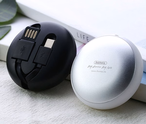 REMAX kabelis Cutebaby RC-99a - USB į Type C - 1 metras juodas