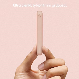Išorinė baterija Uniq Fuele mini 8000mAh USB-C 18W PD greitas įkrovimas - levandų