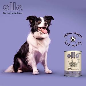 OLLO Umami Duck and turkey - drėgnas ėdalas šunims - 850g