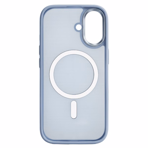 Liavec Cloudy Case with Metal Camera Frame for Iphone 17 blue (Camera Control Button)