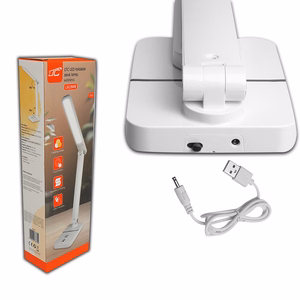 LED stalinė lempa 3W, 3000/4500/6000K, reguliuojama, 1200mAh, balta, LTC