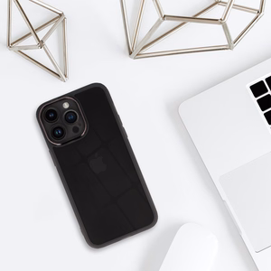 Apsauginis objektyvo dėklas Samsung Galaxy A24 4G - juodas skaidrus