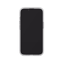 ZAGG Crystal Palace KS dėklas su MagSafe iPhone 16e (2025) / 15 / 14 / 13 - Permatomas