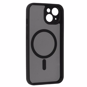 Pilnas matinės Mag dangtis telefonui Iphone 13 - juodas