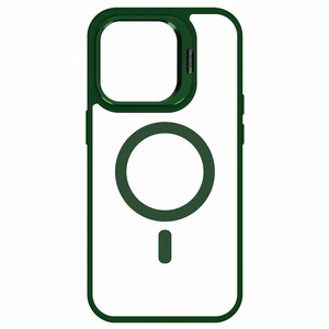 Tel Protect Magnetinis dėklas telefonui su stovu Iphone 14 žalia