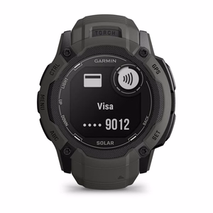 Garmin Instinct 2X Solar 2,79 cm (1.1") MIP 50 mm Skaitmeninis 176 x 176 pikseliai Lietimui jautrus ekranas Grafitas GPS (palydovinis)