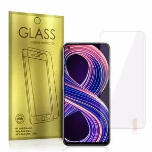 Grūdintas stiklas auksinis Realme 8 5G/Oppo A73 5G/A72/A92/A53 5G/Huawei P Smart Z/Y9 Prime/Moto G14/G54/G84