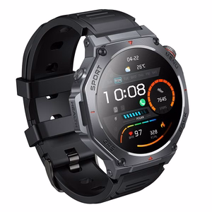 Išmanusis laikrodis Hoco 1,43" AMOLED GPS su skambinimo funkcija Y37 juodas