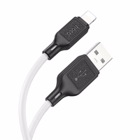 Kabelis USB-A į Lightning Hoco 2,4A 1 m X90 baltas