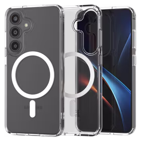 Spacecase Skaidrus Mag dėklas Galaxy S25