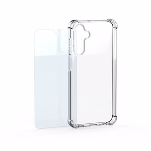 Samsung by Mobeen Clear Cover dėklas + Tempered Glass Set Samsung Galaxy S26 - skaidrus