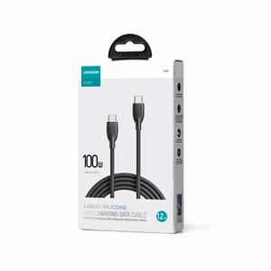 USB kabelis Joyroom SA29-CC5 USB-C to USB-C 100W 1.2m juodas