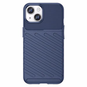 Thunder Case iPhone 14 Plus dėklas telefonui su apsauga - mėlynos spalvos