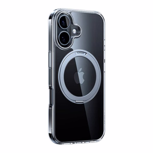 Torras Ostand Pro dėklas telefonui iPhone 16 Plus (Skaidrus)
