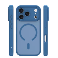 Mag Matt dėklas iPhone 17 Pro 6,3'' tamsiai mėlynas