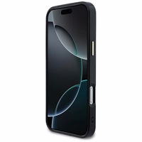 Guess IML Peony Dot MagSafe Dėklas for iPhone 17 Pro Max - juodas