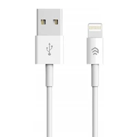Devia kabelis Smart EC080 USB - Lightning 1,0 m 2,1A baltas