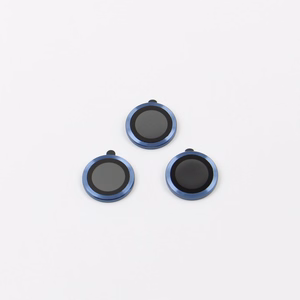 Rinkinys of lens glasses for iPhone 17 Pro Max tamsiai mėlynas
