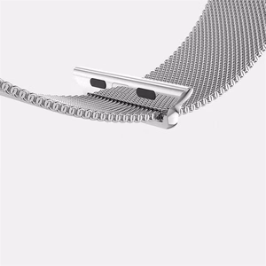 Magnetic Strap Apple Watch 38/40mm Magnetinis Dirželis Apple Watch Apyrankė - raudona