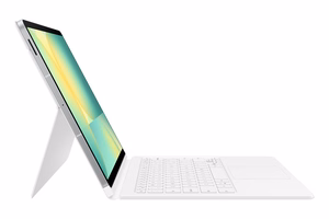 DX625UW Book Cover Keyboard -AI Key Samsung Galaxy Tab S10 FE+, White