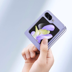 Dėklas Dux Ducis Bril Samsung F731 Z Flip5 5G violetinis