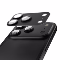 Etteri full camera lens guard for iPhone 17 Pro juodas