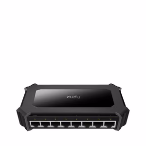 Cudy GS108D сетевой коммутатор Gigabit Ethernet (10/100/1000) черный