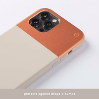 ATOM STUDIOS dėklas Split Silicone MagSafe iPhone 12 / 12 Pro Calcium Stone