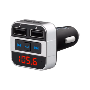 Automobilinis FM transmiteris su Bluetooth funkcija (2× USB)