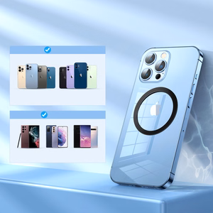Joyroom komplektas metal magnetic rings smartphone 2 vnt. rožinis (JR-Mag-M3)