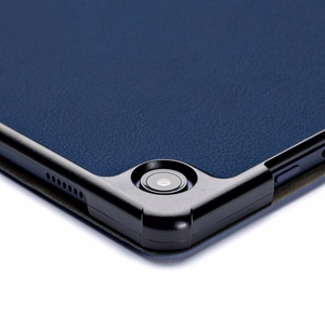 Dėklas Reach Smart Leather Apple iPad 10.9 2022/iPad 11 2025 tamsiai mėlynas