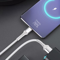 3mk Hyper Cable N-SERIES USB-A / MicroUSB 1m 5V/2.4A 12W laidas - baltas