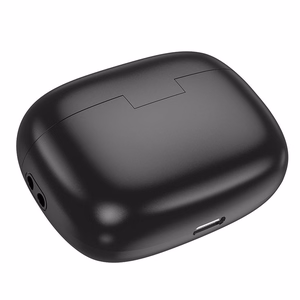 HOCO belaidės ausinės Bluetooth TWS ANC + ENC EQ20, juodos