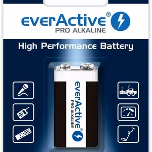 Šarminė baterija 6LR61 9V (R9*) everActive Pro