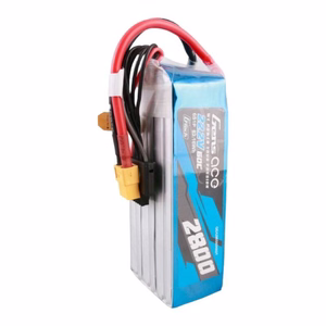 Gens ace G-Tech 2800mAh 22.2V 60C 6S1P LiPo akumuliatorių blokas su XT60 jungtimi