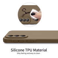 "Tech-Protect Icon" dėklas "Samsung Galaxy A37 5G" - rudas