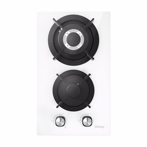 ISEASY MGBG-312A газовая варочная панель, 2 конфорки (белая)