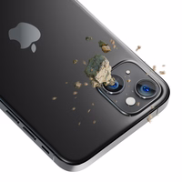 Kameros stiklas iPhone 14 Plus 9H 3mk Lens Protection Pro serijos lęšiui - pilkas