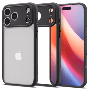 Spigen Ultra Hybrid dėklas telefonui iPhone 17 Pro Max - Matinis juodas
