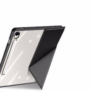 Dux Ducis Magi dėklas su styliaus laikikliu planšetiniam kompiuteriui Samsung Galaxy Tab S10 FE/S9/S9 FE - juodas
