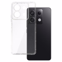 Šarvuotas smūgiams atsparus dėklas telefonui Xiaomi Redmi Note 13 Pro 5G skaidrus