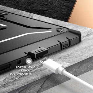 "Supcase Unicorn Beetle Pro" dėklas "Samsung Galaxy Tab A11" - juodas