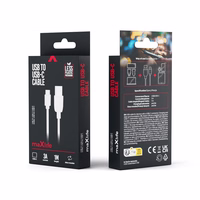 "Maxlife" kabelis USB - USB-C 1,0 m 3A baltas