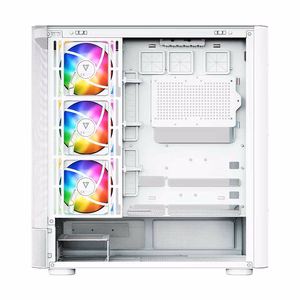 MODECOM kompiuterio korpusas Volcano AQ500 ARGB Midi Balta
