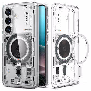 Spigen Ultra Hybrid Mag MagSafe dėklas skirtas Samsung Galaxy S26+ Neo One - skaidrus