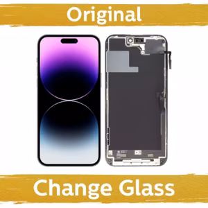 LCD ekranas suderinamas su iPhone 14 Pro Max juodas (Atnaujintas: China)