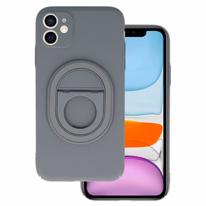 Tel Protect magnetinis Elipse dėklas telefonui iPhone 11 pilkas