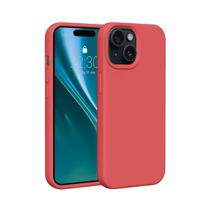 Etteri silikoninis dėklas telefonui iPhone 13 6,1" avietinis