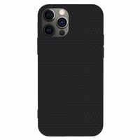 Tel Protect Liquid Air Case dėklas telefonui Iphone 12 Pro Max juodas