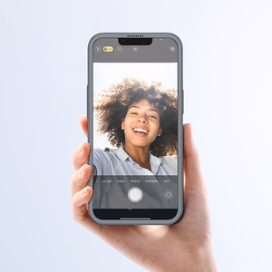 Joyroom 360 pilnas dėklas su priekiniu ir galiniu dangteliu iPhone 13 + grūdinto stiklo apsauginis stiklas pilkas (JR-BP927 tranish)